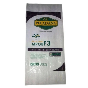 Customized 50kg Plastic Rice PP Woven Polypropylene Fertilizer Sack Bag