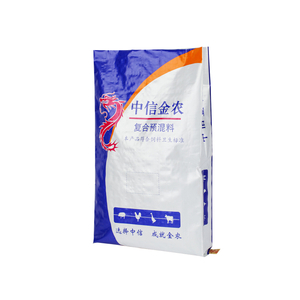 Shock Resistant red PP woven feed bag for vegetable